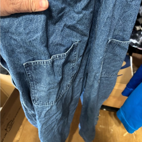 Denim Blue Women's overalls - Picture 6 of 7